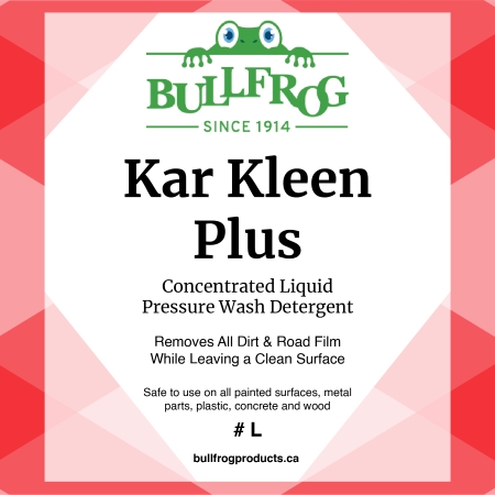 Kar Kleen Plus front label image